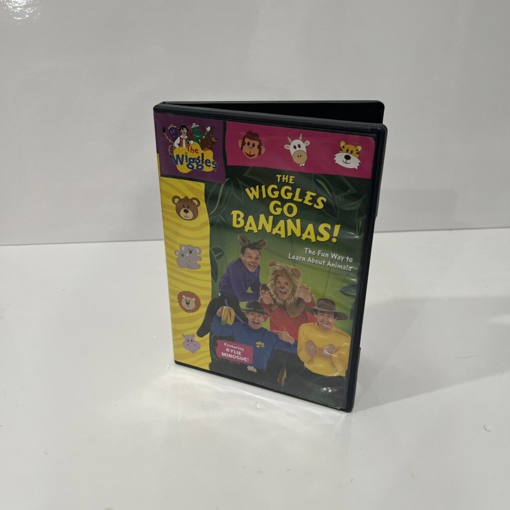 The Wiggles Go Bananas DVD 2009 Learn Animals Kylie Minogue Playhouse Disney OOP